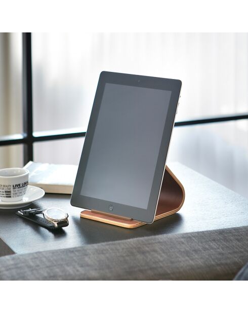 Support pour tablette marron - 12×14×11.5 cm