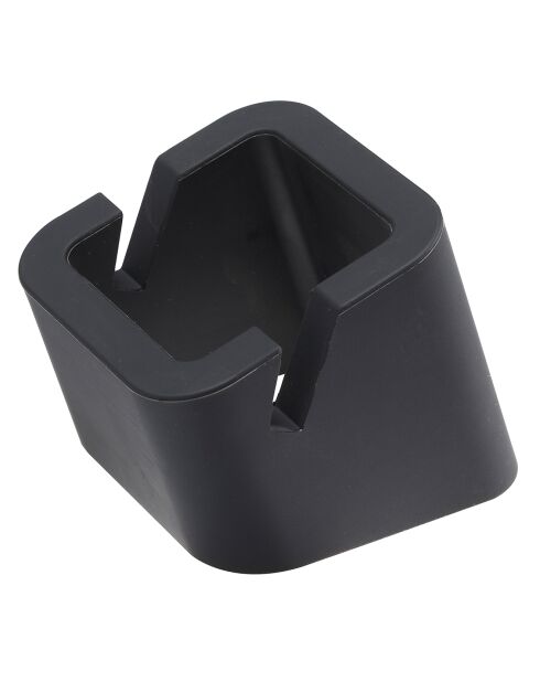 Zwarte tabletstandaard - 7x8,7x6,3 cm