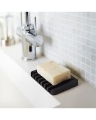 Porte-savon New noir - 11.5x8 cm