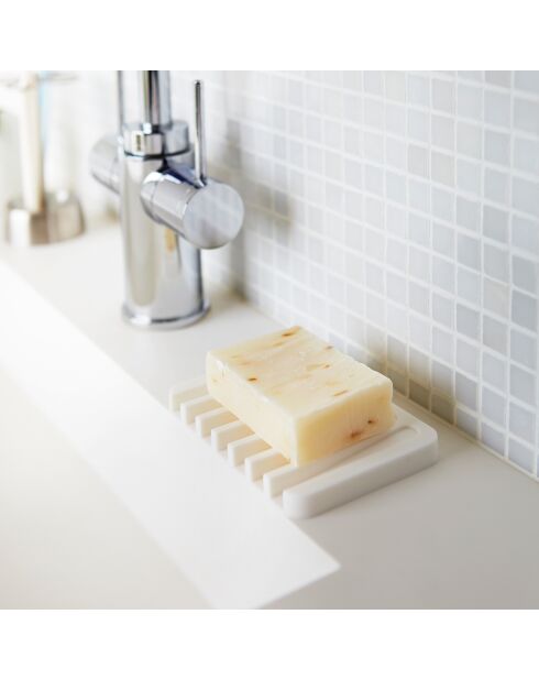 Porte-savon New blanc - 11.5x8 cm