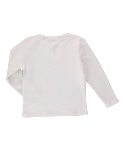 Sweat fin en Coton Tutu blanc