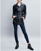 Veste en Cuir Zelda noire