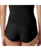 Zwarte gordel met hoge taille