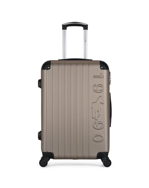 Valise Long Séjour 4 roues Porter 75 cm dorée