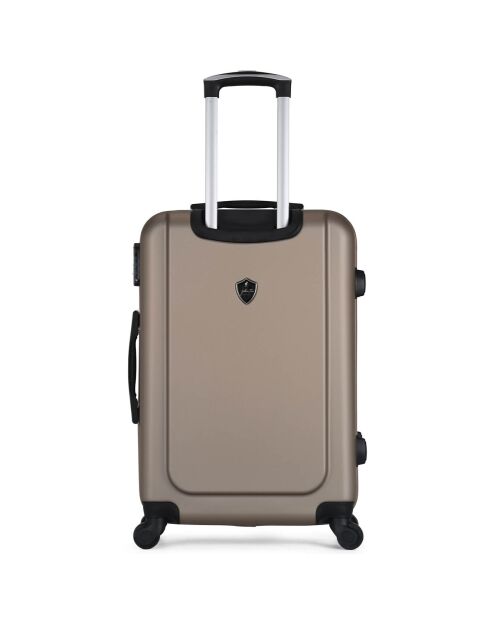 Valise Long Séjour 4 roues Porter 75 cm dorée