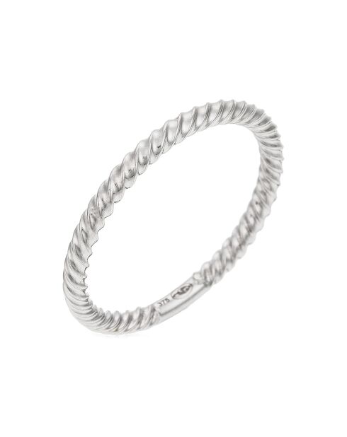 Anillo Forever de oro blanco