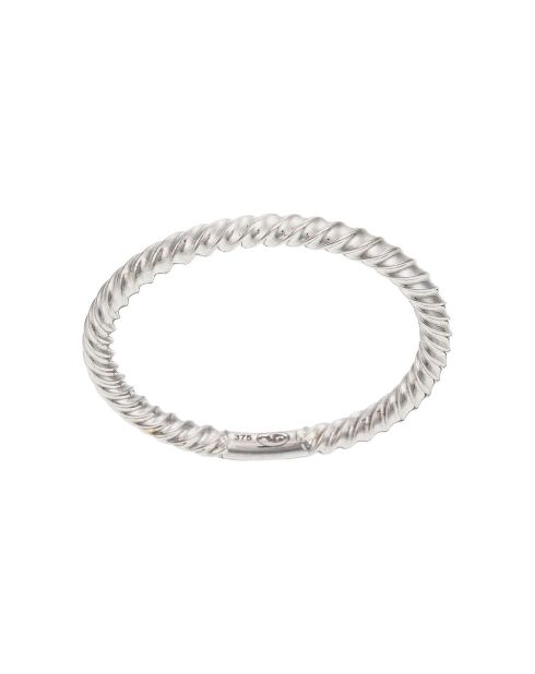 Anillo Forever de oro blanco