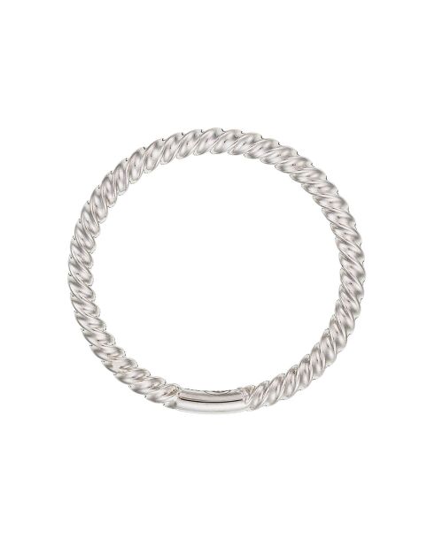 Anillo Forever de oro blanco