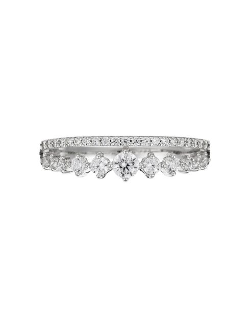 Bague Ma reine or blanc