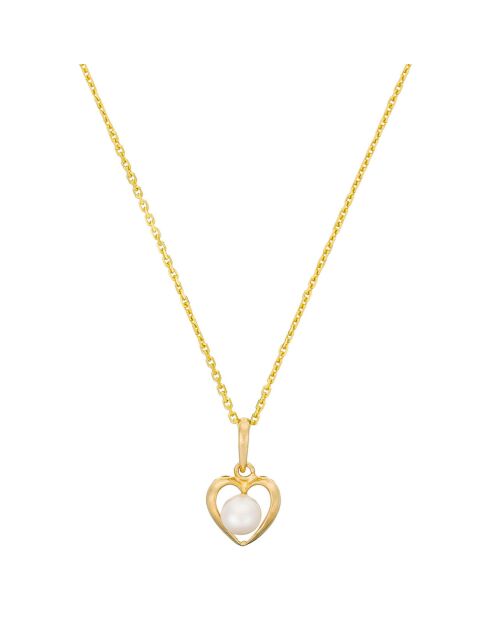 Pendentif Lova Pearl or jaune
