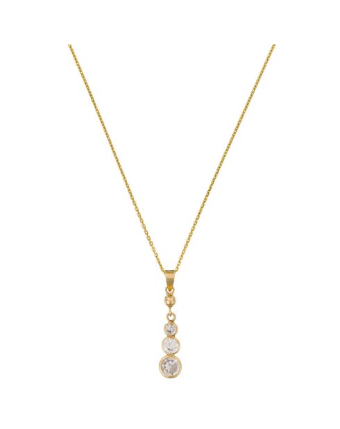 Pendentif Brillants pendants or jaune