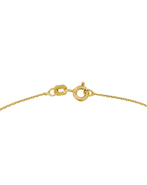 Brillanter Anhänger, Anhänger aus Gelbgold