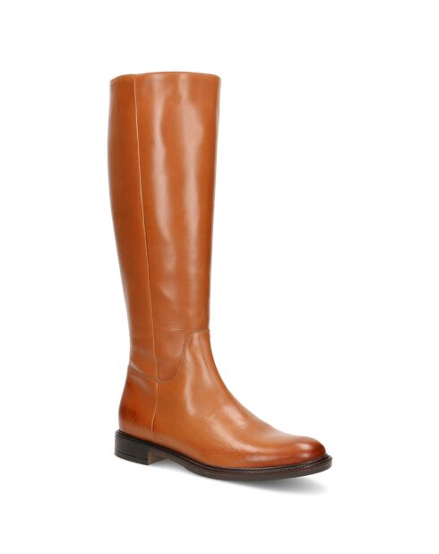 Bottes en Cuir Sydney camel