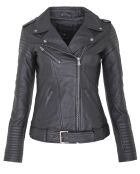 Veste en Cuir Daniela noire