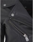 Veste en Cuir Daniela noire