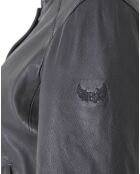 Veste en Cuir Florentina noire