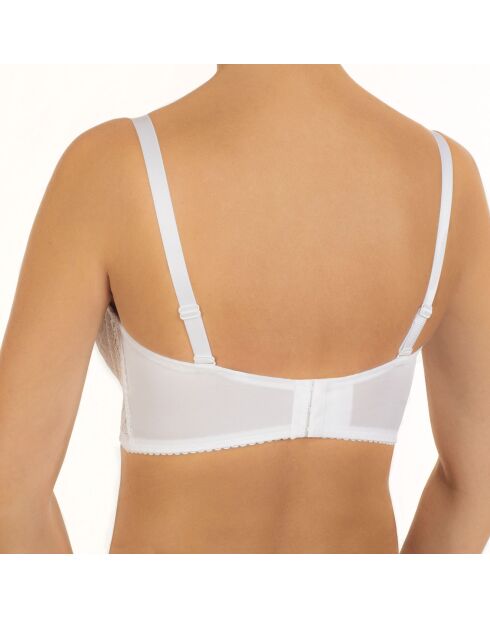 Soutien-gorge bustier Viktoria blanc - 85 au 110