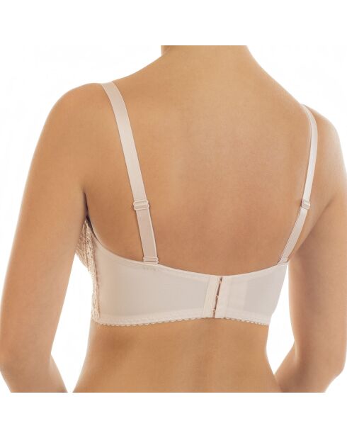 Soutien-gorge bustier Viktoria beige - 85 au 110