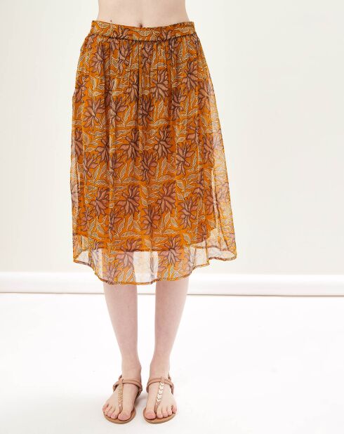 Orangegelber Japanrock