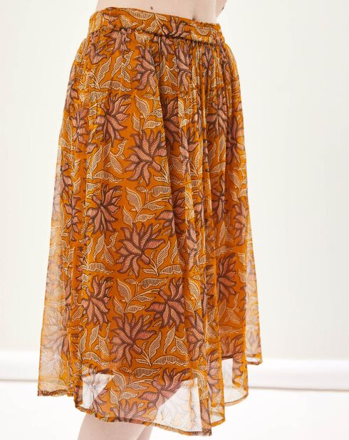 Orangegelber Japanrock