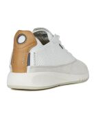 Sneakers en Cuir & Velours de Cuir Aerantis blanches