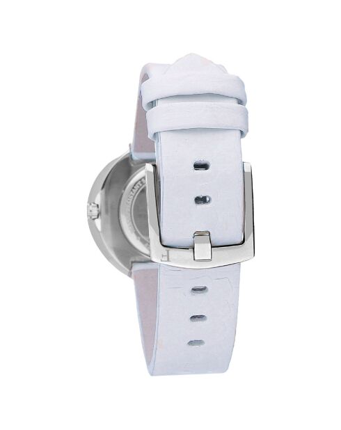 My Piper White leren dameshorloge