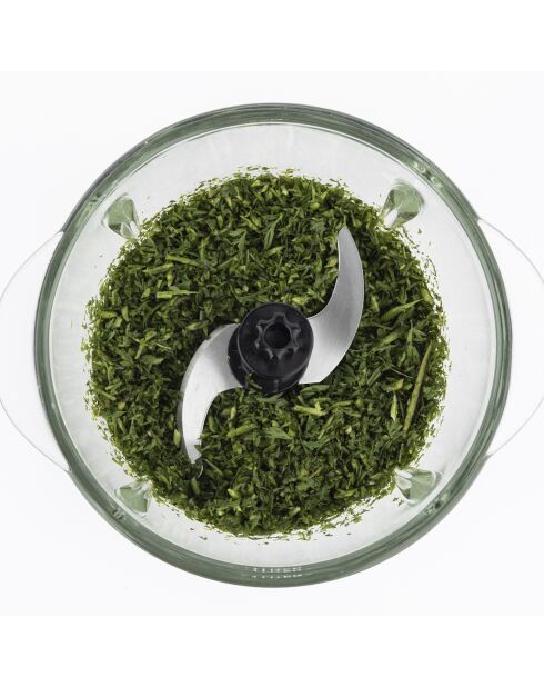 Mini hachoir électrique LEO8 noir/transparent - 320W