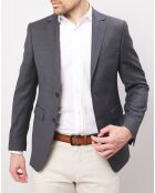 Veste de costume 100% Laine Marino Vume Dormeuil gris/bleu