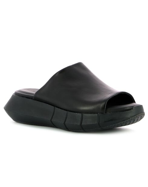 Mules en Cuir Acid noires