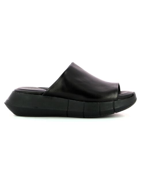 Mules en Cuir Acid noires