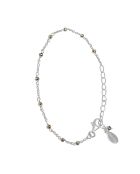 Bracelet Chaîne en Argent & Pyrite