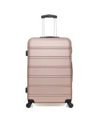 Renoso Mittelgroßer Reisekoffer aus Roségold, 65 cm