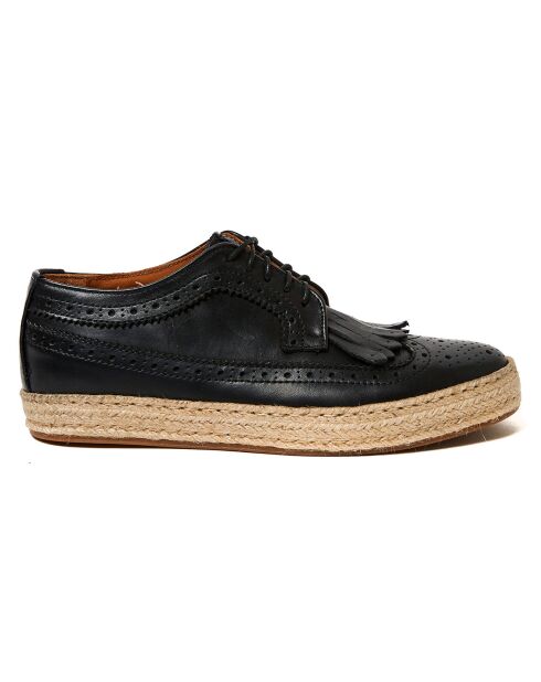 Derbies en Cuir Claude noires