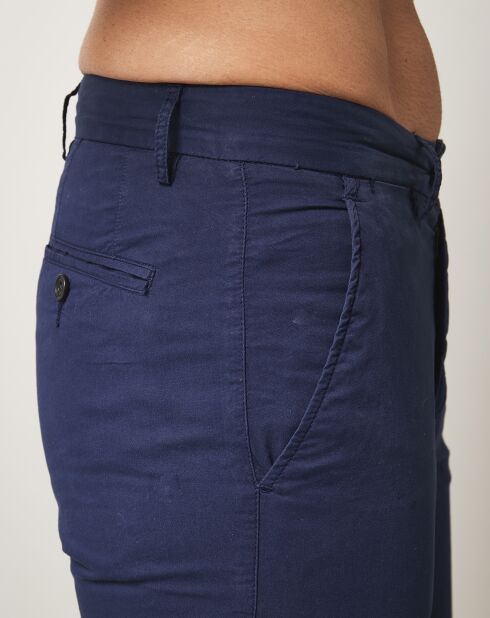 Marineblauwe korte broek Bobby