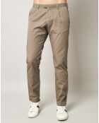 Pantalon chino Teddy kaki