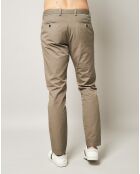 Pantalon chino Teddy kaki