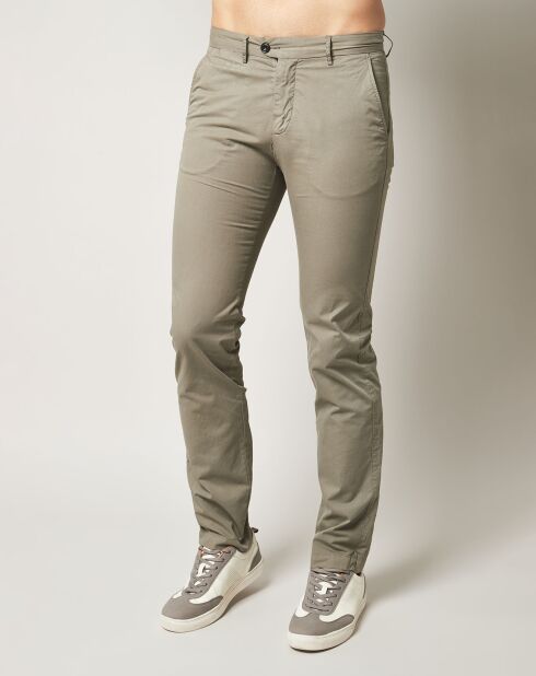 Pantalon Tobby gris vert