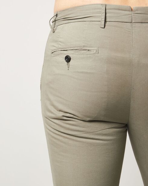 Pantalon Tobby gris vert