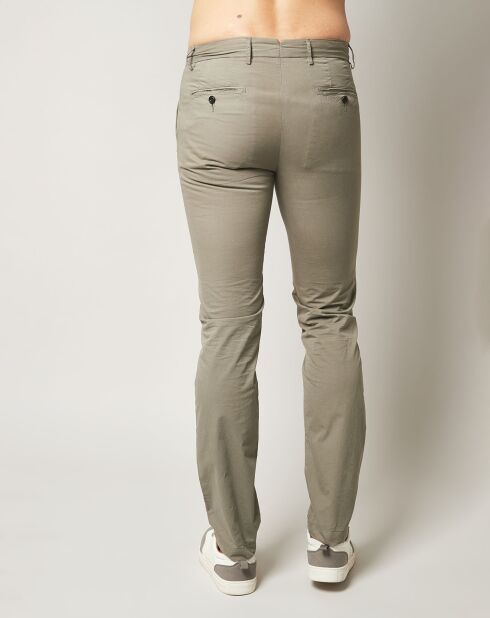 Pantalon Tobby gris vert