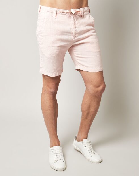Pantaloncini rosa 100% Linen Boy