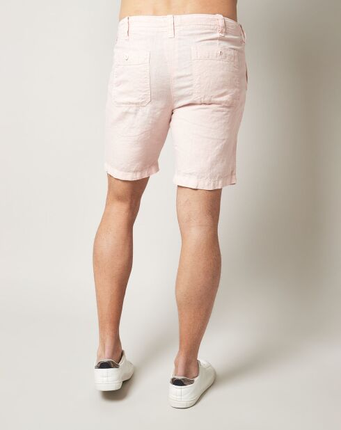 Pantaloncini rosa 100% Linen Boy