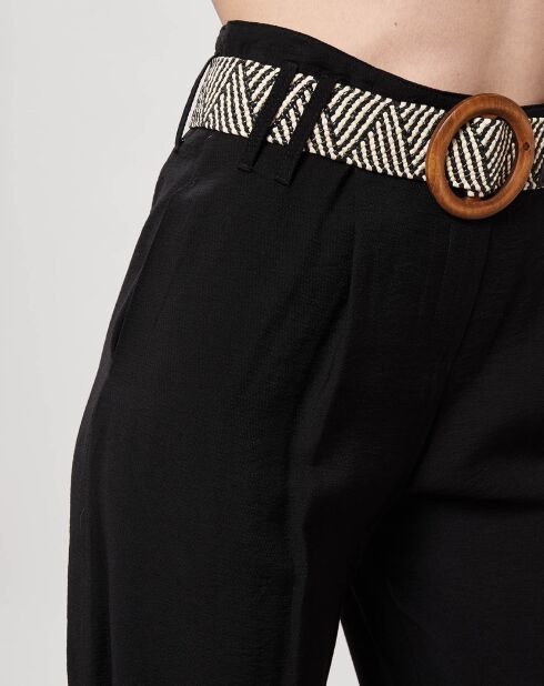 Pantalon Rome ample noir