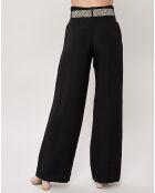 Pantalon Rome ample noir
