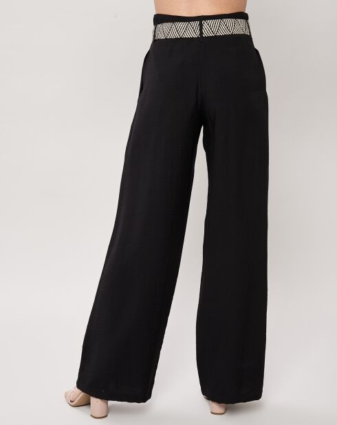 Pantalon Rome ample noir