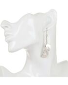 Boucles d'oreilles Loup Joy en plaqué argent