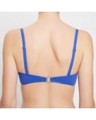 Haut de maillot de bain bandeau Line bleu