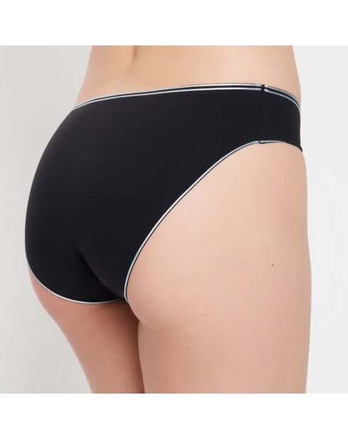 Bas de maillot de bain Line noir/argenté