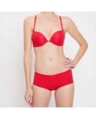 Bas de maillot de bain shorty Line rouge