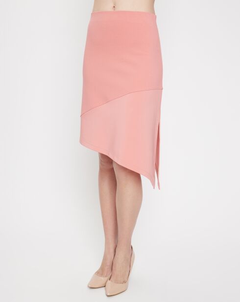 Jupe Asymétrique rose