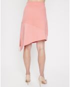 Jupe Asymétrique rose